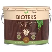 ТЕКС антисептик BIOTEKS 2-в-1, 8.1 кг, 9 л, орех