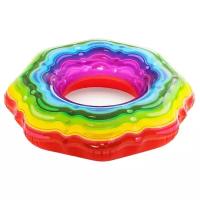 Круг для плавания Rainbow Ribbon, d 115 см, от 12 лет, 36163 Bestway