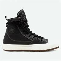 Кеды Converse Ctas All Terrain 168863 кожаные высокие черные (42)