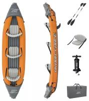 Байдарка Rapid X3 Kayak 3-х местная 381 х 100 (весла, насос, плавники, сумка) 65132
