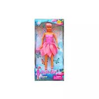 Кукла барби Фея с крыльями в розовом платье