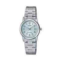 Наручные часы CASIO Collection LTP-V002D-2B, голубой, серебряный