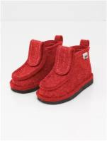 Валенки женские на подошве, ШК обувь, 08503/красные, размер 36