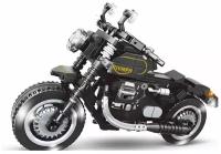 Конструктор Leibao Motorcycle 8156 Мотоцикл Триумф Бонневиль Боббер, 303 детали