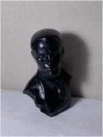 Статуэтка из гипса Бюст Маяковского в черном цвете, 12 см фигурка