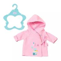 Zapf Creation Банный халат для куклы Baby Born 824665 розовый