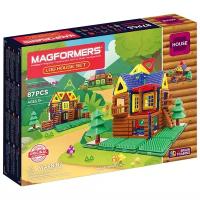 Конструктор MAGFORMERS House 705004 Бревенчатый домик