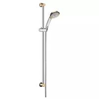 Душевой гарнитур hansgrohe Raindance Classic 100 AIR 3 jet/Unica Classic 27841090, хром комбинированное 1600 мм