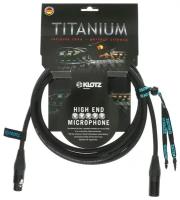 TI-M0500 Titanium Кабель микрофонный, 5м, XLR, Klotz