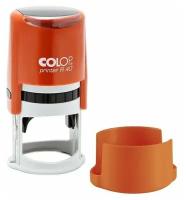 COLOP Оснастка автоматическая для печати, диаметр 40 мм, PRINTER R40, оранжевая