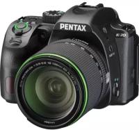 Цифровой зеркальный фотоаппарат Pentax K-70 Kit DA L18-135 WR black