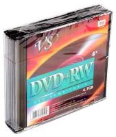 VS Диск для записи, DVD-RW 4,7 GB 4x SL