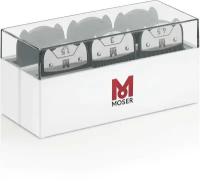 1801-7000 набор магнитных насадок MOSER MAGNETIC ATTACHM. COMB 1.5MM/3MM/4,5MM/6MM/9MM/12MM/BLACK