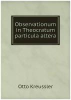 Observationum in Theocratum particula altera