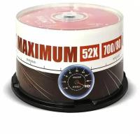 Диск CD-R Mirex 0,7 GB 52x (50 штук в упаковке), 838853