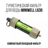 Фильтр для воды Miniwell L630 / туристический походный фильтр для выживания