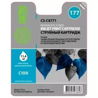 Картридж струйный Cactus CS-C8771 №177 голубой (11.4мл) для HP PS 3213/3313/8253/C5183/C6183/C6283/C7183/C7283/C8183/D7163/D7263/D7363/D7463