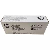 Картридж HP Q2612AC, черный