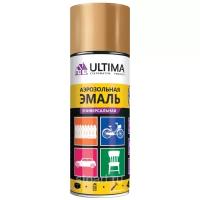 Краска аэрозольная Ultima с металлическим эффектом 520 мл, золото