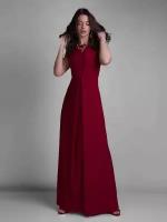 Платье Modami24, размер 48, бордовый
