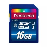 Память Secure Digital Card 16Gb Transcend TS16GSDU1