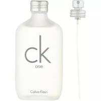 CALVIN KLEIN туалетная вода CK One, 100 мл, 100 г