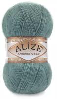 Пряжа Alize Angora Gold, 20 % шерсть, 80 % акрил, 100 г, 550 м, 1 шт., 164 лазурный 550 м