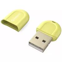 Адаптер USB Bluetooth Orico BTA-408 (желтый)