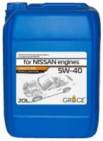 Синтетическое моторное масло Grace Lubricants NIS 5W-40