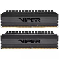 Оперативная память Patriot Memory VIPER 4 BLACKOUT 32 ГБ (16 ГБ x 2 шт.) DDR4 3000 МГц DIMM CL16 PVB432G300C6K