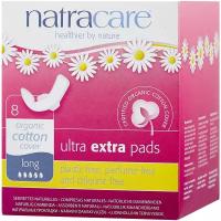 Natracare прокладки Long Ultra Extra Pads, 5 капель