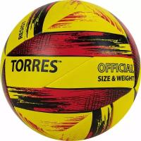 Волейбольный мяч TORRES Resist V321305 желтый