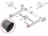 Сайлентблок Задней Балки Nissan Almera N15/Sunny/Sentra 94-00/Rnessa 97-01/Primera 96-01/Cefiro 94-0 Sat арт. ST-55130-0M000