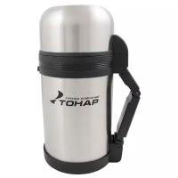 Термос HS.TM-010 1000ML (дополн.пласт.чашка, скл.ручка, ремень) TONAR