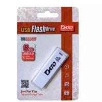 Флеш Диск Dato 8Gb DB8001 DB8001W-08G USB2.0 белый