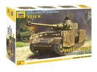 Сборная модель ZVEZDA немецкий средний танк PZ IV-H (5017) 1:72