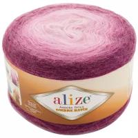 Пряжа Alize Angora Gold Ombre Batik, 20 % шерсть, 80 % акрил, 150 г, 825 м, 1 шт., 7244 василек 825 м