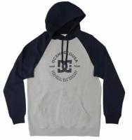 Худи DC Shoes, размер L, серый