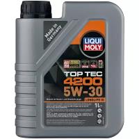 Моторные масла Liqui Moly 7660 LiquiMoly НС-синт. мот.масло Top Tec 4200 5W-30 SN C3. 1 л