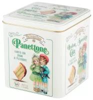 Кекс (Кулич) Panettone VALENTINO с фисташковым кремом ж/банка 500г, Италия