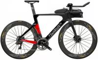 Велосипед Wilier Turbine Crono Ultegra Di2 Disc Cosmic Elite (2021) M, Черный/красный