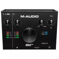 M-AUDIO-AIR192X4 USB аудио интерфейс, 24бит/192кГц, 4xXLR/TRS комбинированных входа с фантомным питанием +48В, 2х1/4' TRS инстру