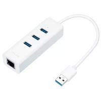 3-port USB3.0 Hub TP-Link UE330 + RJ45 (1Gbps)