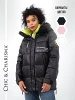 Пуховик женский Chic&Charisma M2056черный42