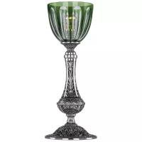 Лампа декоративная Bohemia Ivele Crystal 71100L/15 NB P1 Clear-Green/H-1H, E14, 40 Вт