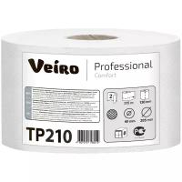 Туалетная бумага Veiro Professional Comfort TP210 белая двухслойная