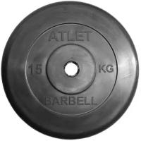 Диск MB Barbell MB-AtletB31 15 кг 1 шт. черный