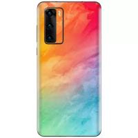 Защитная пленка SKINZ для дисплея Huawei P40 Pro COLORFUL ABSTRACT