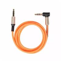 Ritmix RCC-247, Orange кабель Jack 3,5 mm - Jack 3,5 mm угол 90 (1 м)