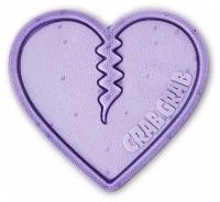 Наклейка для сноуборда CRAB GRAB Mega Heart, lavender
